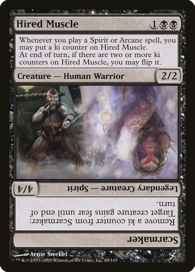 Hired Muscle // Scarmaker [Betrayers of Kamigawa] | Total Play