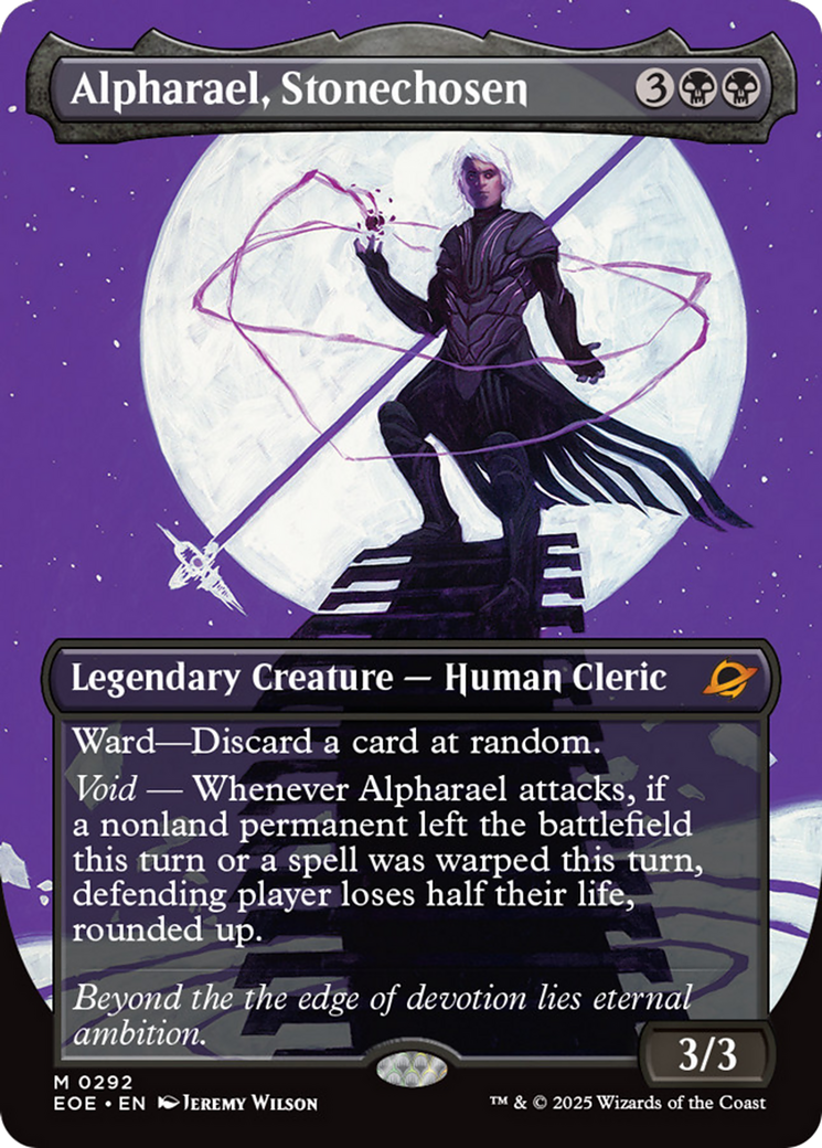 Alpharael, Stonechosen (Borderless) [Edge of Eternities] | Total Play