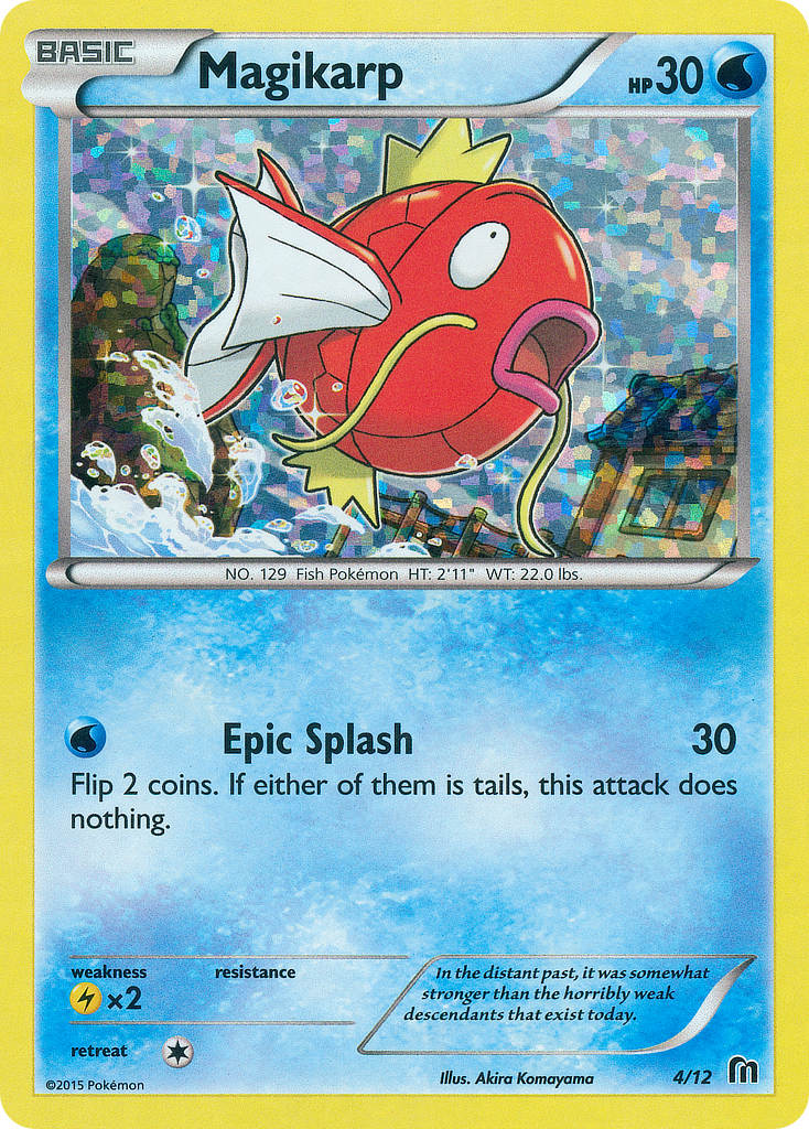 Magikarp (4/12) [McDonald's Promos: 2016 Collection] | Total Play