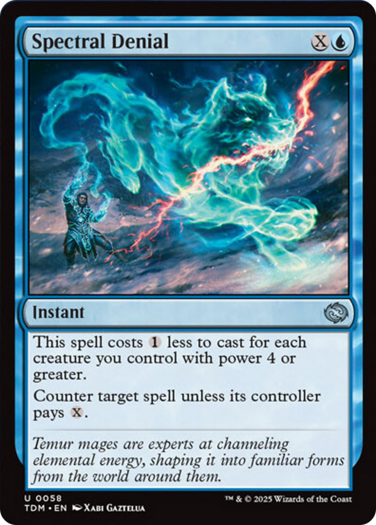 Spectral Denial [Tarkir: Dragonstorm] | Total Play
