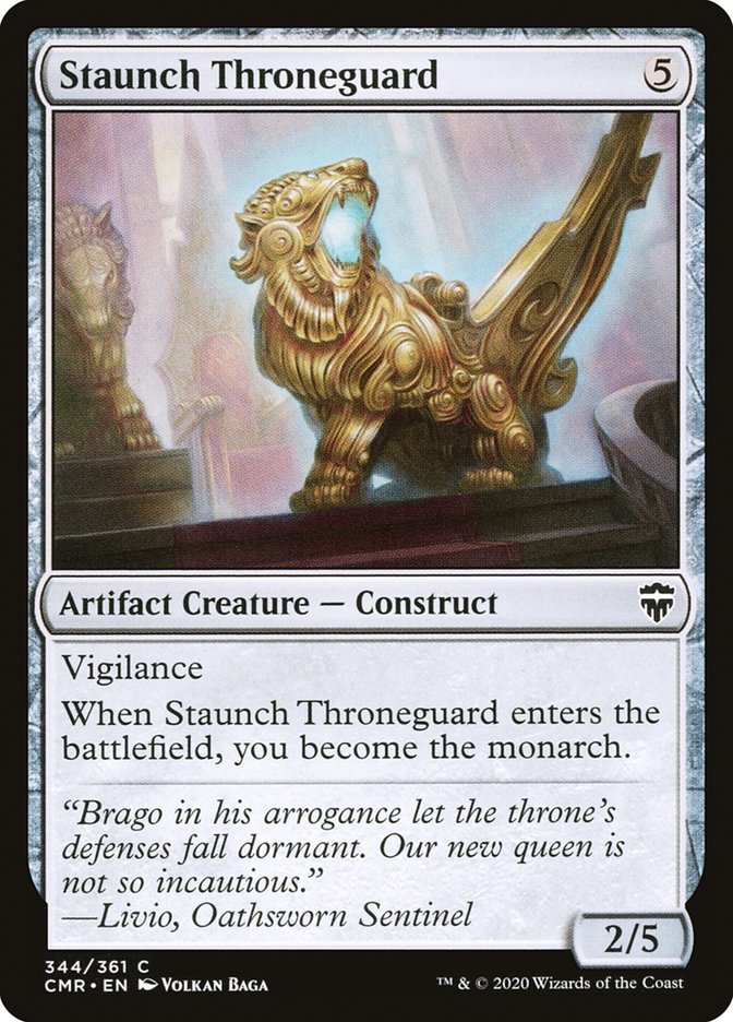 Staunch Throneguard [Commander Legends] | Total Play