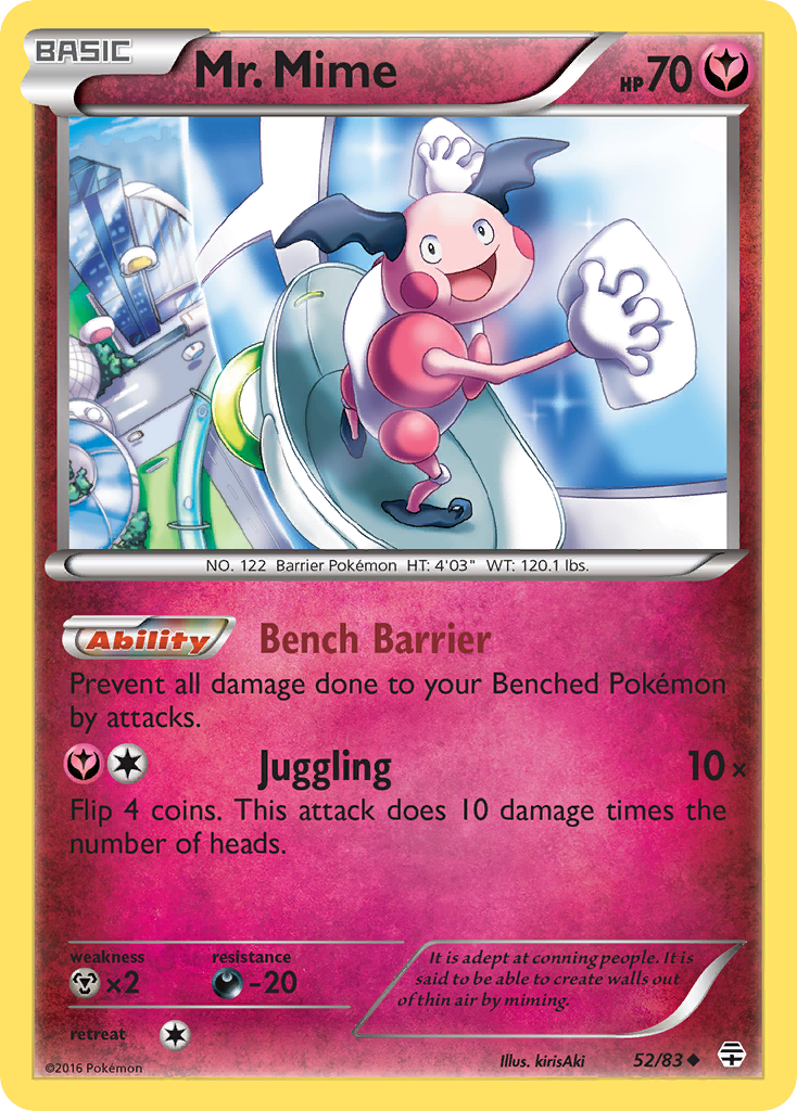 Mr. Mime (52/83) [XY: Generations] | Total Play