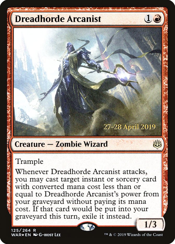 Dreadhorde Arcanist [War of the Spark Prerelease Promos] | Total Play