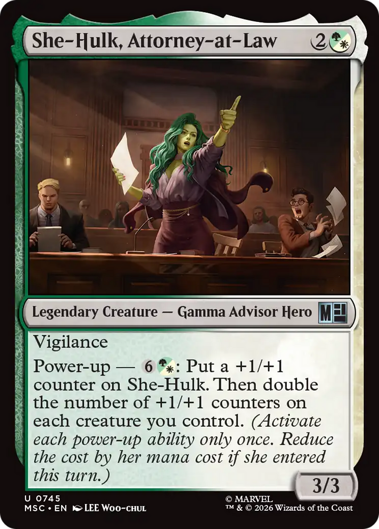 She-Hulk, Wallbreaker (Surge Foil) [Marvel Super Heroes Commander] | Total Play