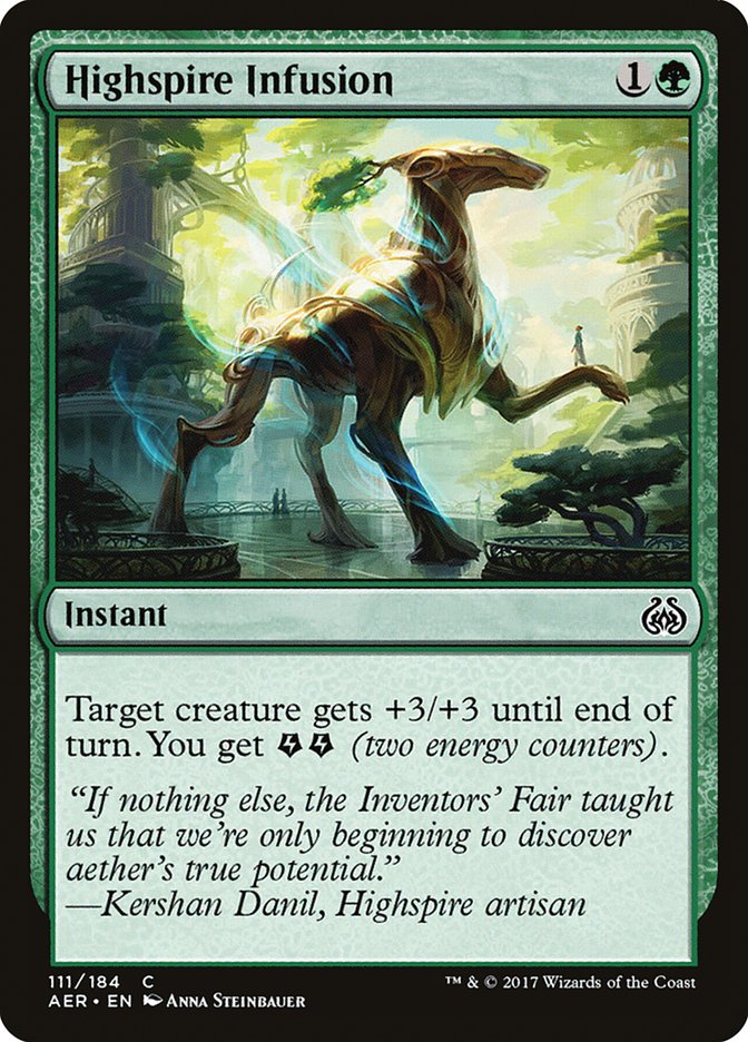 Highspire Infusion [Aether Revolt] | Total Play
