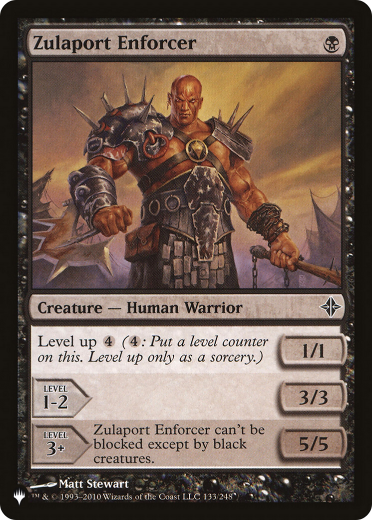 Zulaport Enforcer [The List Reprints] | Total Play