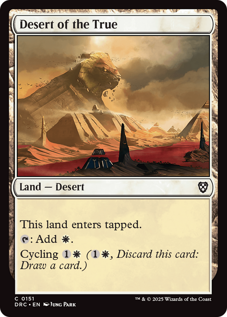 Desert of the True [Aetherdrift Commander] | Total Play