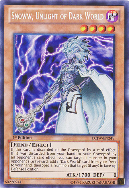 Snoww, Unlight of Dark World [LCJW-EN248] Secret Rare | Total Play