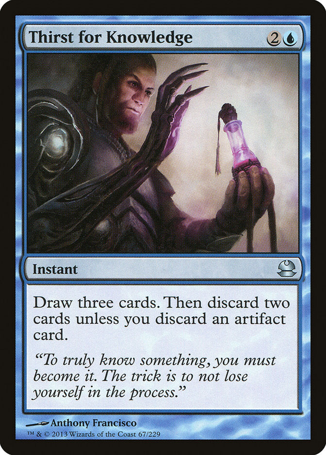 Thirst for Knowledge [Modern Masters] | Total Play