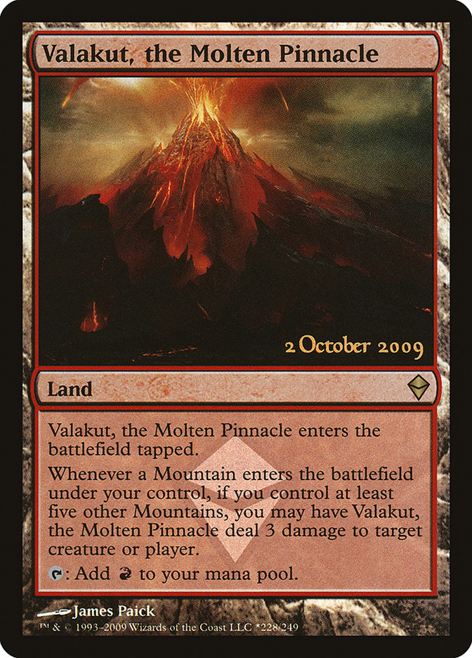 Valakut, the Molten Pinnacle [Zendikar Prerelease Promos] | Total Play