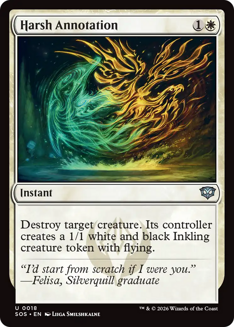 Harsh Annotation [Secrets of Strixhaven] | Total Play