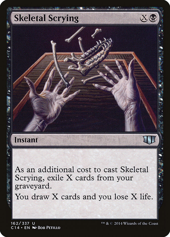 Skeletal Scrying [Commander 2014] | Total Play