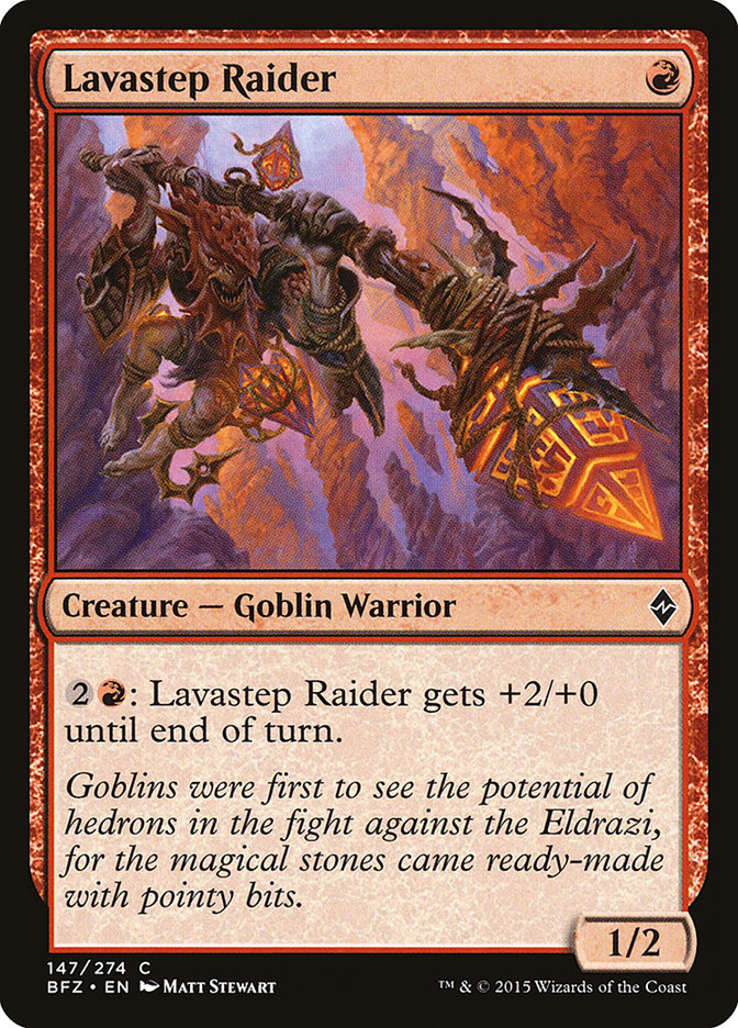 Lavastep Raider [Battle for Zendikar] | Total Play