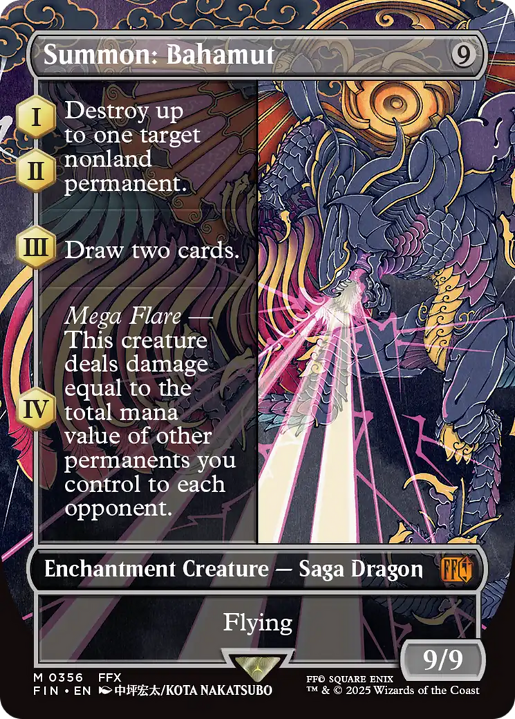 Summon: Bahamut (Borderless) [FINAL FANTASY] | Total Play