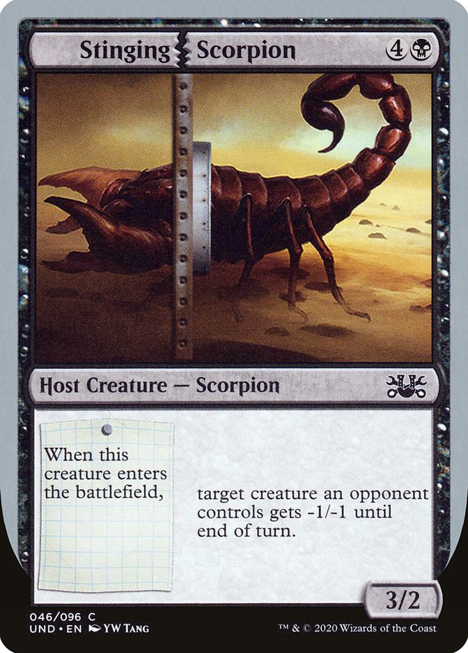 Stinging Scorpion [Unsanctioned] | Total Play