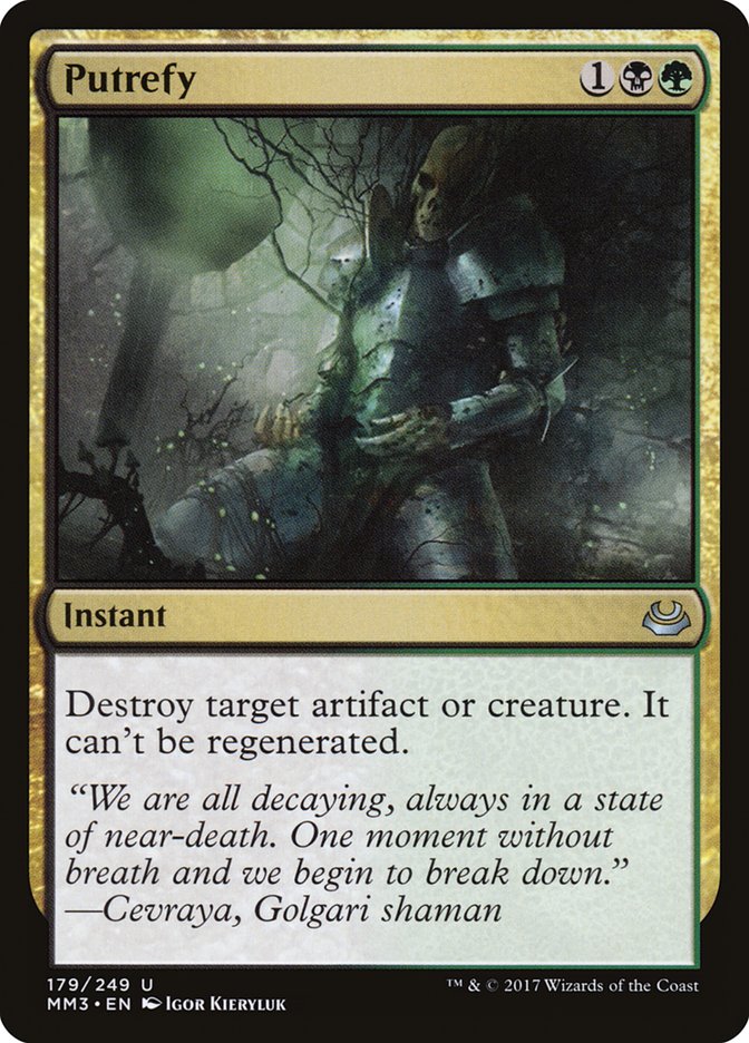 Putrefy [Modern Masters 2017] | Total Play