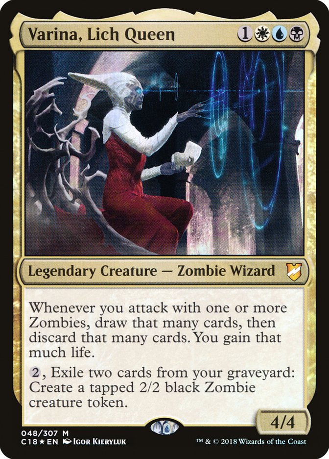 Varina, Lich Queen [Commander 2018] | Total Play