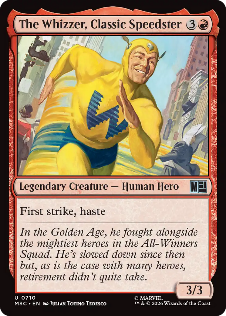 The Whizzer, Classic Speedster [Marvel Super Heroes Commander] | Total Play