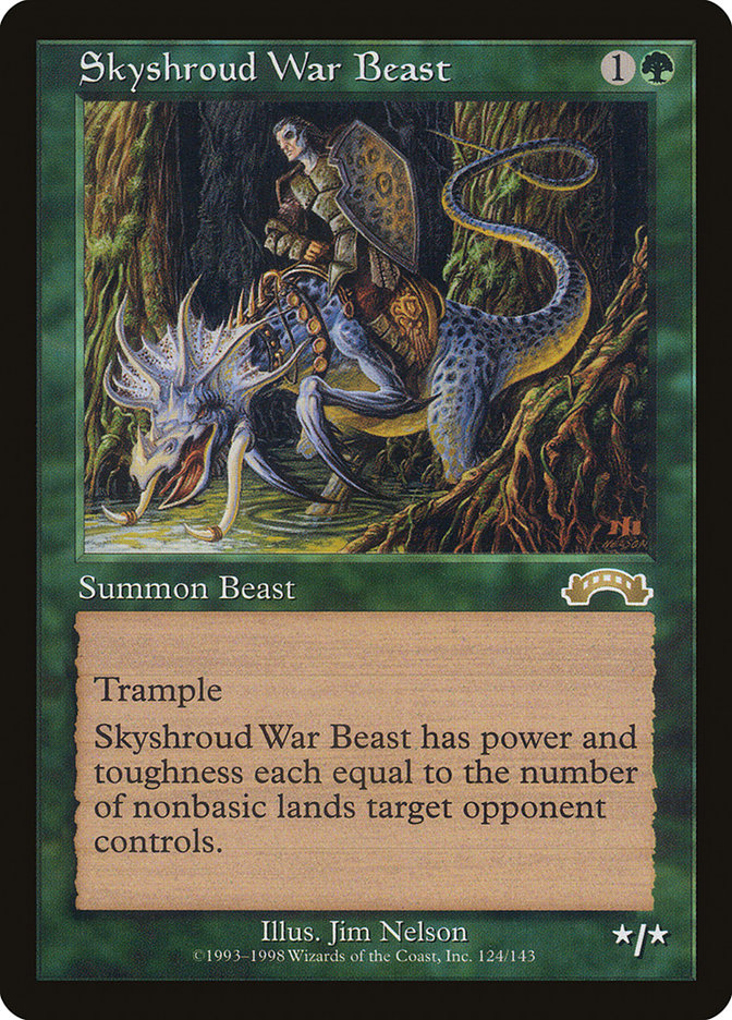 Skyshroud War Beast [Exodus] | Total Play