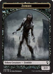Zombie // Angel Double-Sided Token [Commander 2018 Tokens] | Total Play