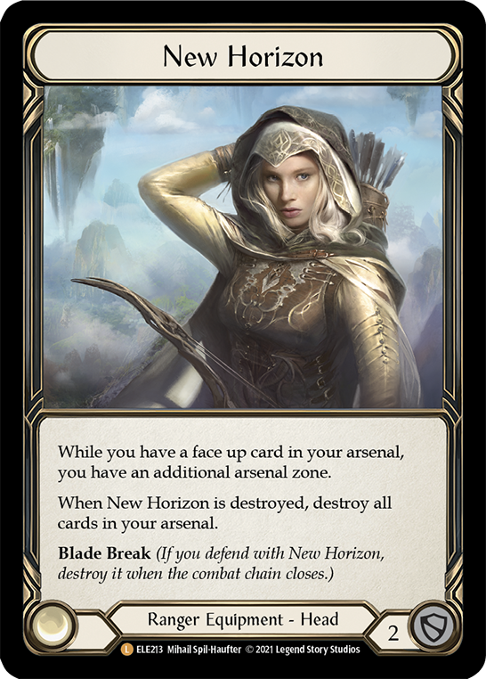 New Horizon [ELE213] (Tales of Aria)  1st Edition Cold Foil | Total Play
