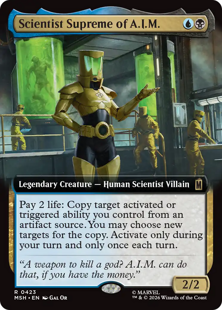 Scientist Supreme of A.I.M. (Extended Art) [Marvel Super Heroes] | Total Play