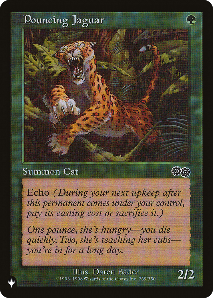 Pouncing Jaguar [The List] | Total Play