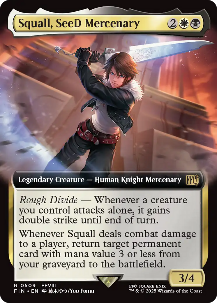 Squall, SeeD Mercenary (Extended Art) [FINAL FANTASY] | Total Play