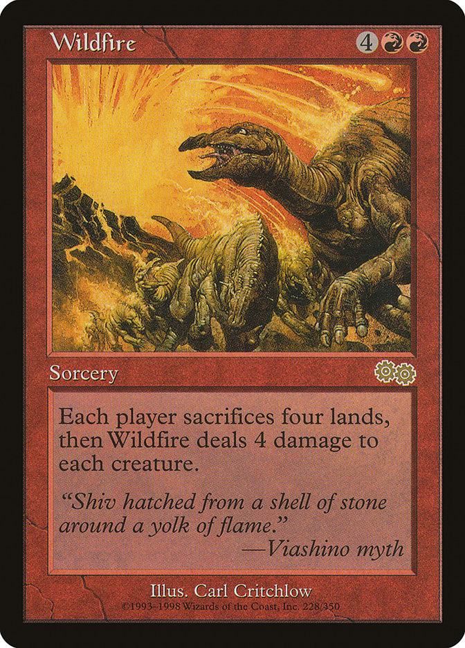 Wildfire [Urza's Saga] | Total Play