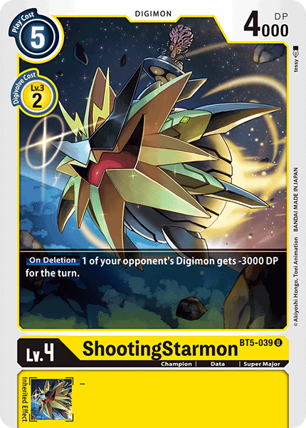 ShootingStarmon [BT5-039] [Battle of Omni] | Total Play