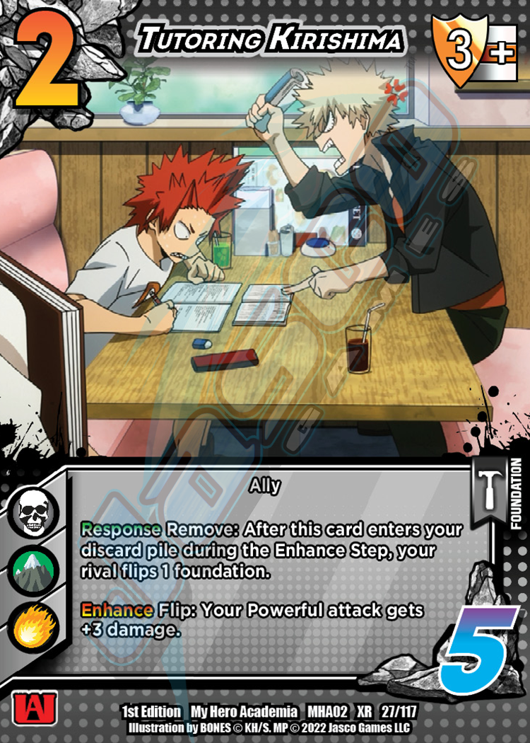 Tutoring Kirishima [Crimson Rampage XR] | Total Play