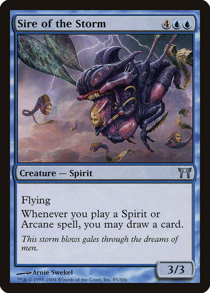 Sire of the Storm [Champions of Kamigawa] | Total Play