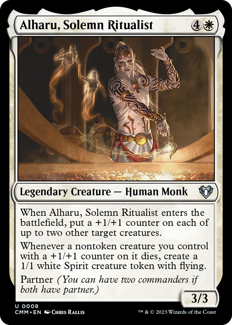 Alharu, Solemn Ritualist [Commander Masters] | Total Play