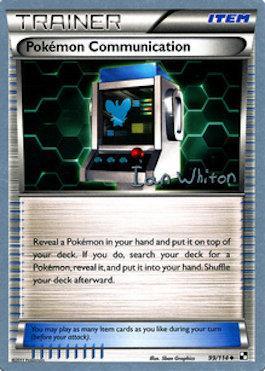 Pokemon Communication (99/114) (American Gothic - Ian Whiton) [World Championships 2013] | Total Play