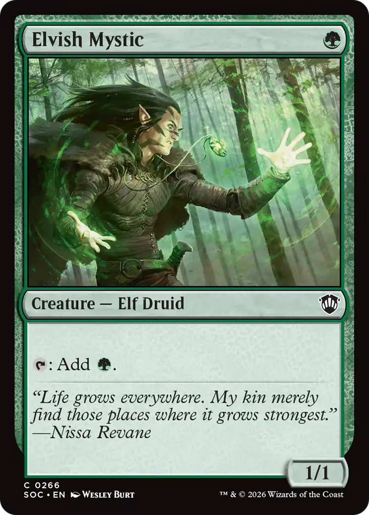 Elvish Mystic [Secrets of Strixhaven Commander] | Total Play