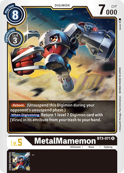 MetalMamemon [BT3-071] [Release Special Booster Ver.1.5] | Total Play
