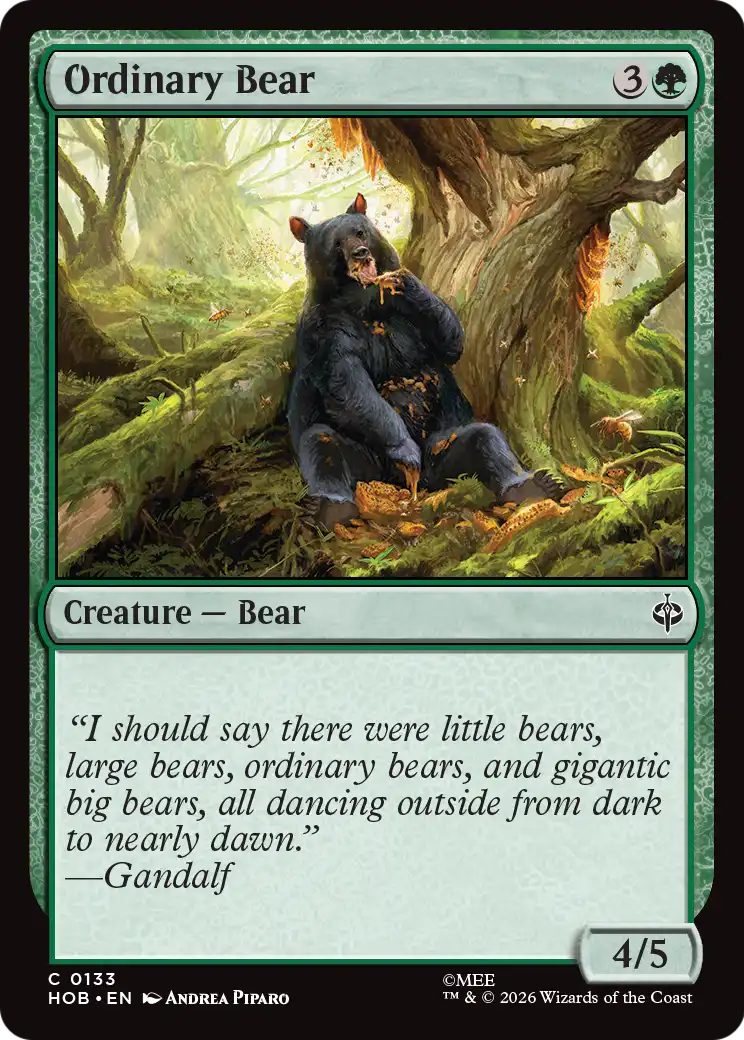 Ordinary Bear [The Hobbit] | Total Play