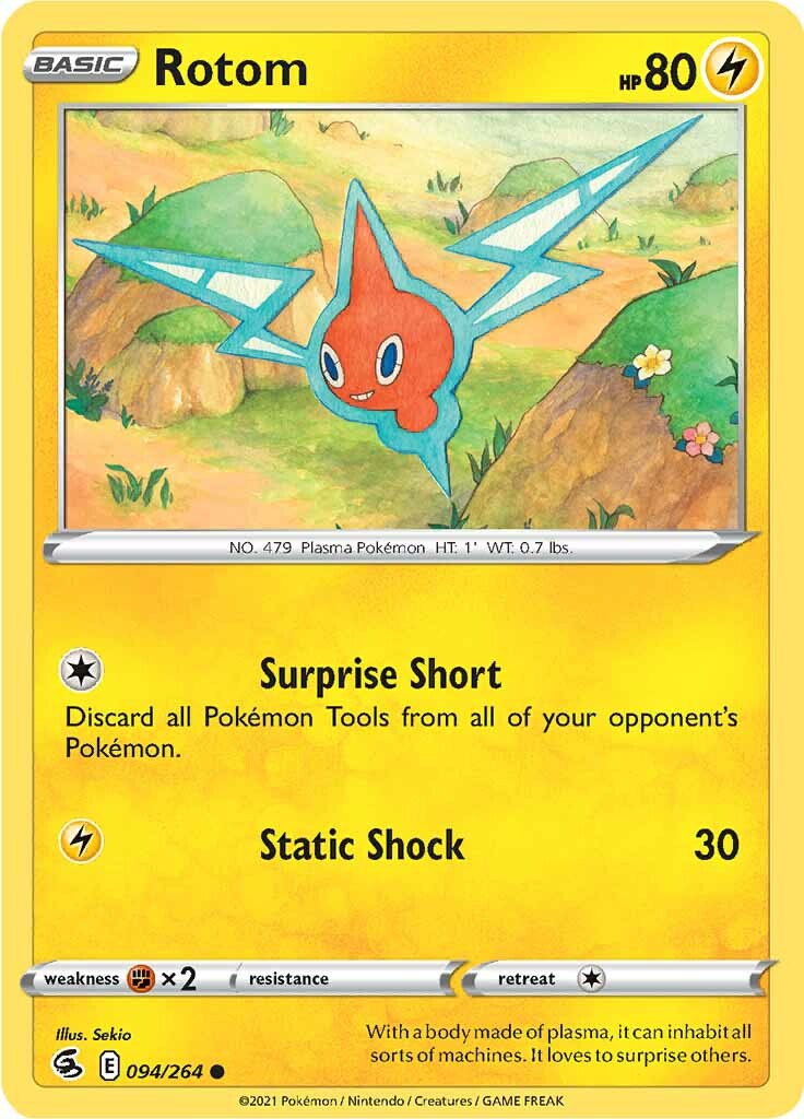 Rotom (094/264) [Sword & Shield: Fusion Strike] | Total Play