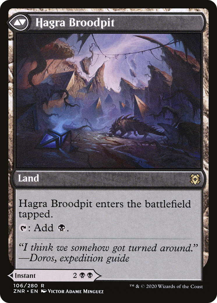 Hagra Mauling // Hagra Broodpit [Secret Lair: From Cute to Brute] | Total Play