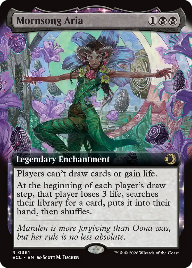 Mornsong Aria (Extended Art) [Lorwyn Eclipsed] | Total Play