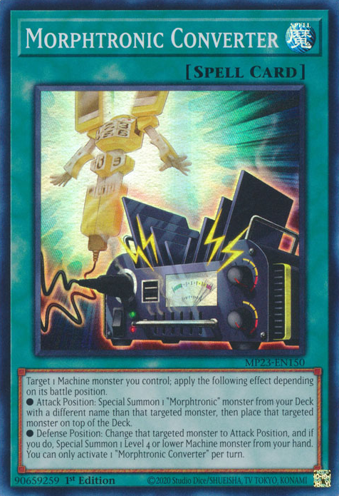 Morphtronic Converter [MP23-EN150] Super Rare | Total Play