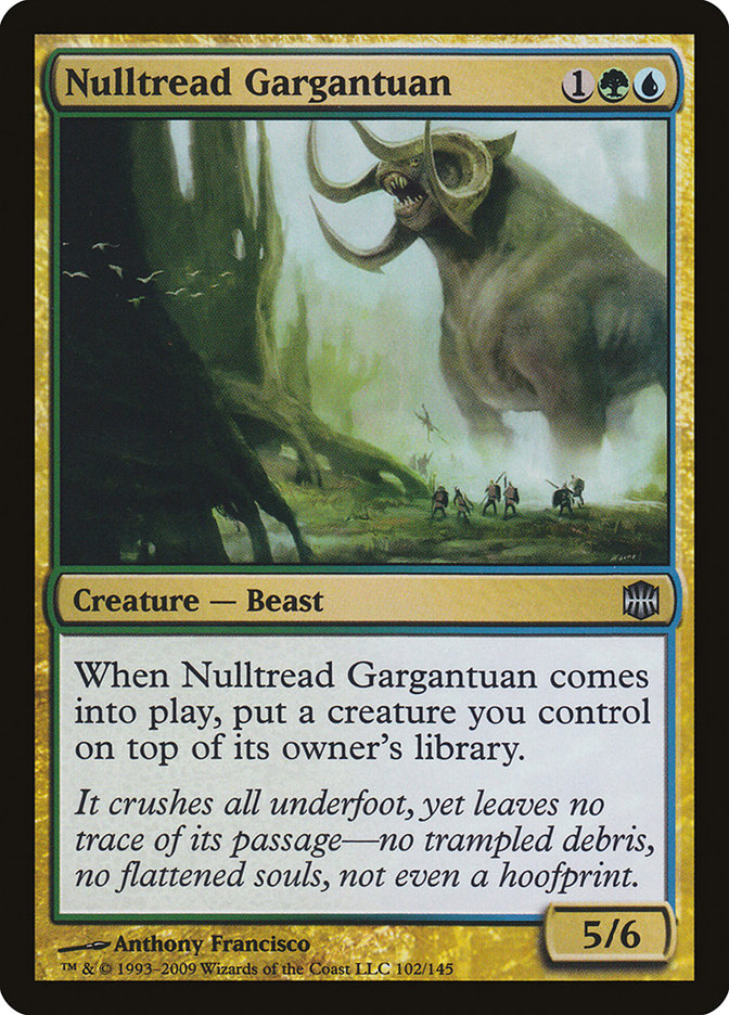 Nulltread Gargantuan [Alara Reborn] | Total Play
