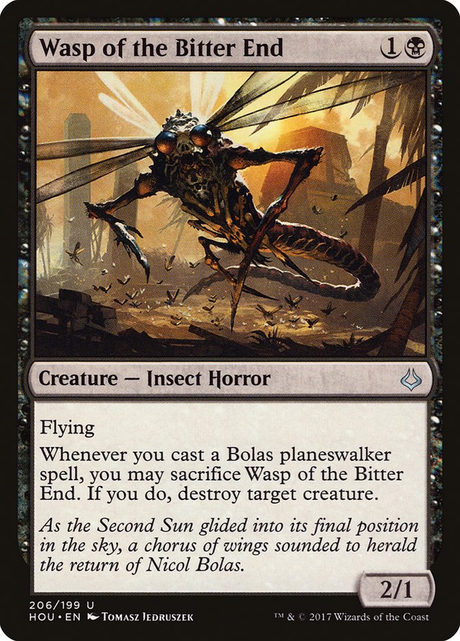 Wasp of the Bitter End [Hour of Devastation] | Total Play