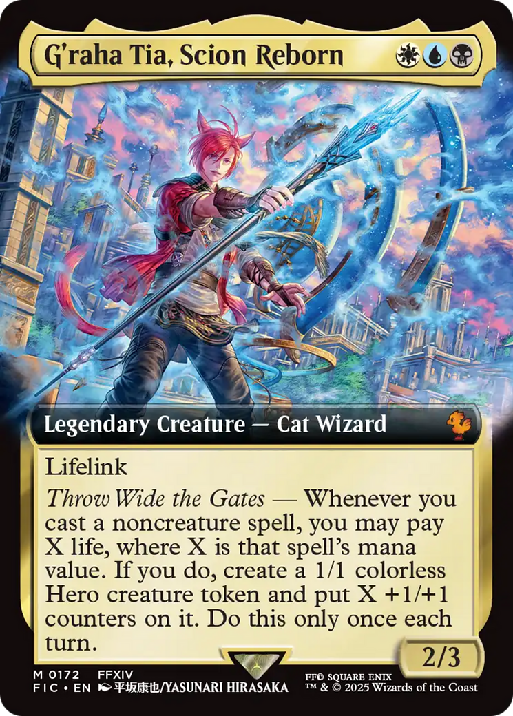 G'raha Tia, Scion Reborn (Extended Art) [FINAL FANTASY Commander] | Total Play