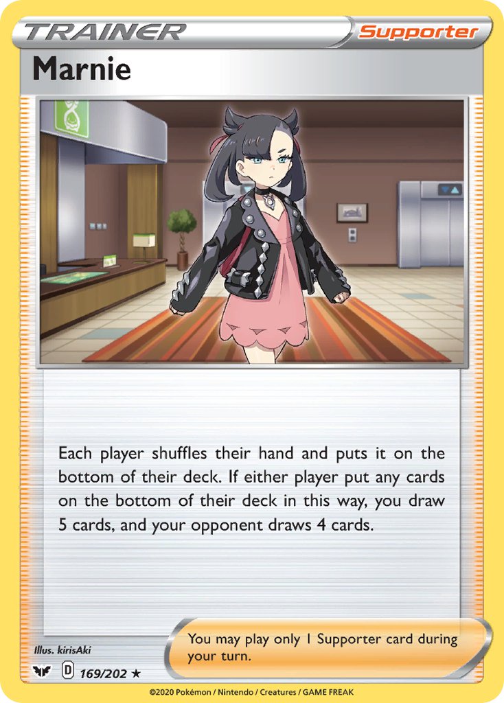 Marnie (169/202) (Theme Deck Exclusive) [Sword & Shield: Base Set] | Total Play