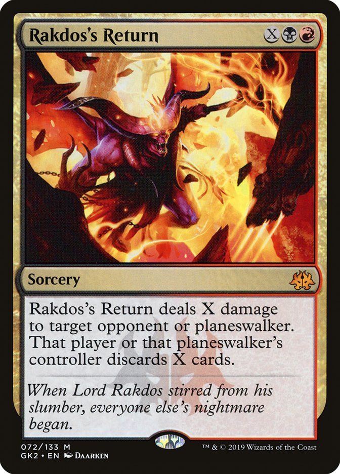 Rakdos's Return [Ravnica Allegiance Guild Kit] | Total Play