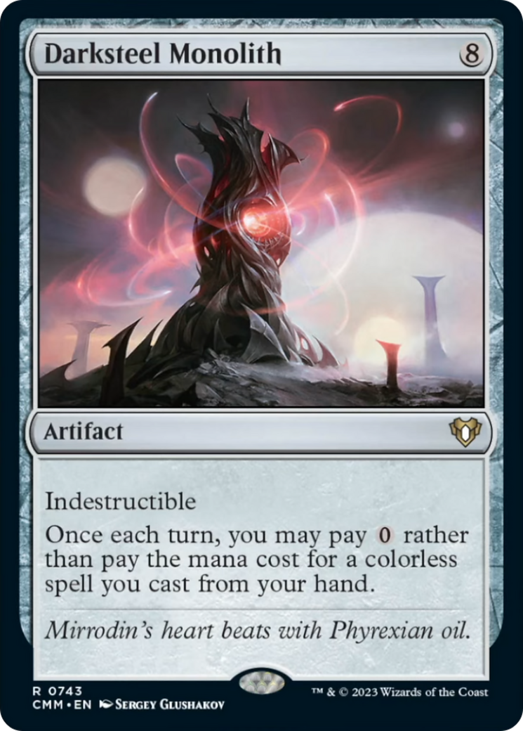 Darksteel Monolith [Commander Masters] | Total Play
