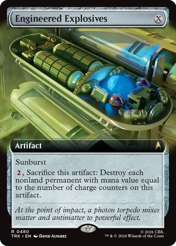 Engineered Explosives (Extended Art) [Star Trek] | Total Play