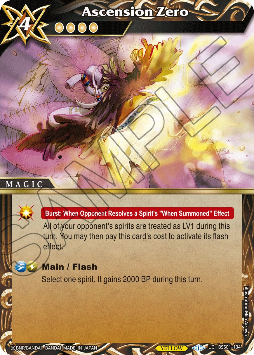 Ascension Zero (BSS01-134) [Dawn of History] | Total Play