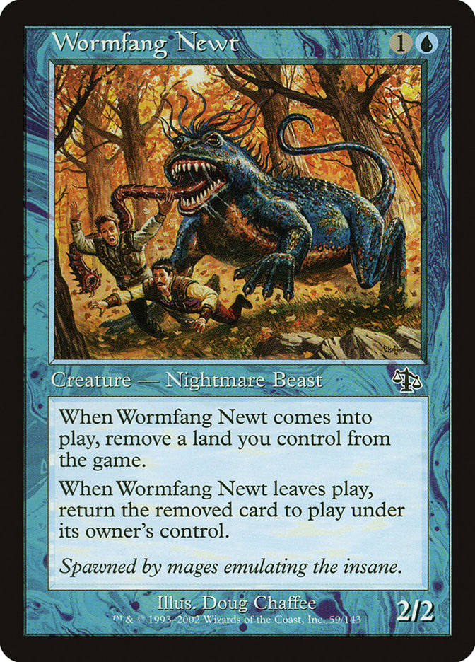 Wormfang Newt [Judgment] | Total Play